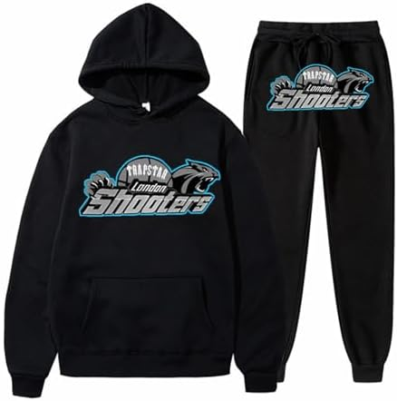 Reflective Shooters Trapstar tracksuit BLACK