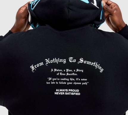 Hoodrich Heat V3 Full Zip Hoodie Blue - LARGE