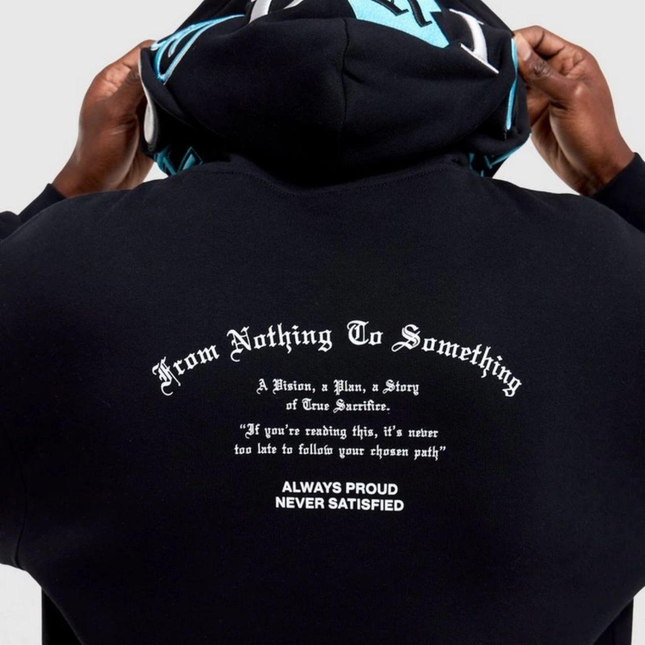 Hoodrich Heat V3 Full Zip Hoodie Blue - LARGE