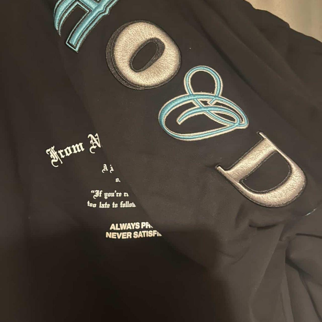Hoodrich Heat V3 Full Zip Hoodie Blue - LARGE